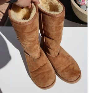 Tall Chestnut Ugg Boots
